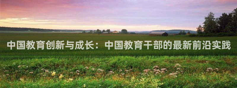 新航虚拟娱乐：中国教育创新与成长：中国教育干部的最新前沿实践