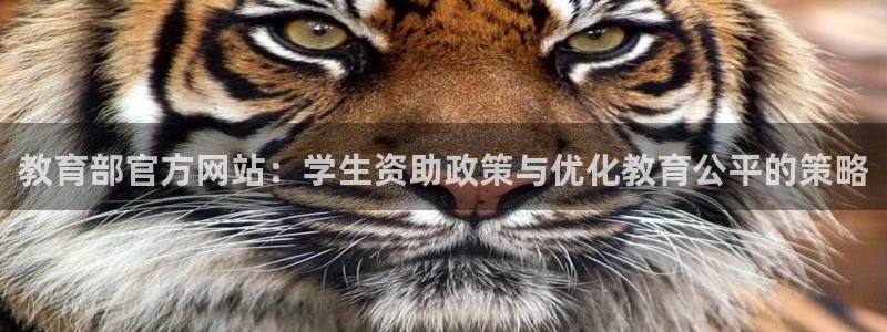 新航海大酒店娱乐城：教育部官方网站：学生资助政策与优化教育公