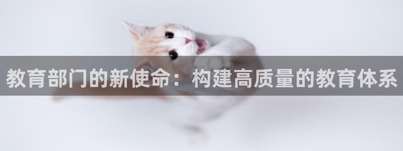 新航娱乐传媒怎么样啊：教育部门的新使命：构建高质量的教育体系